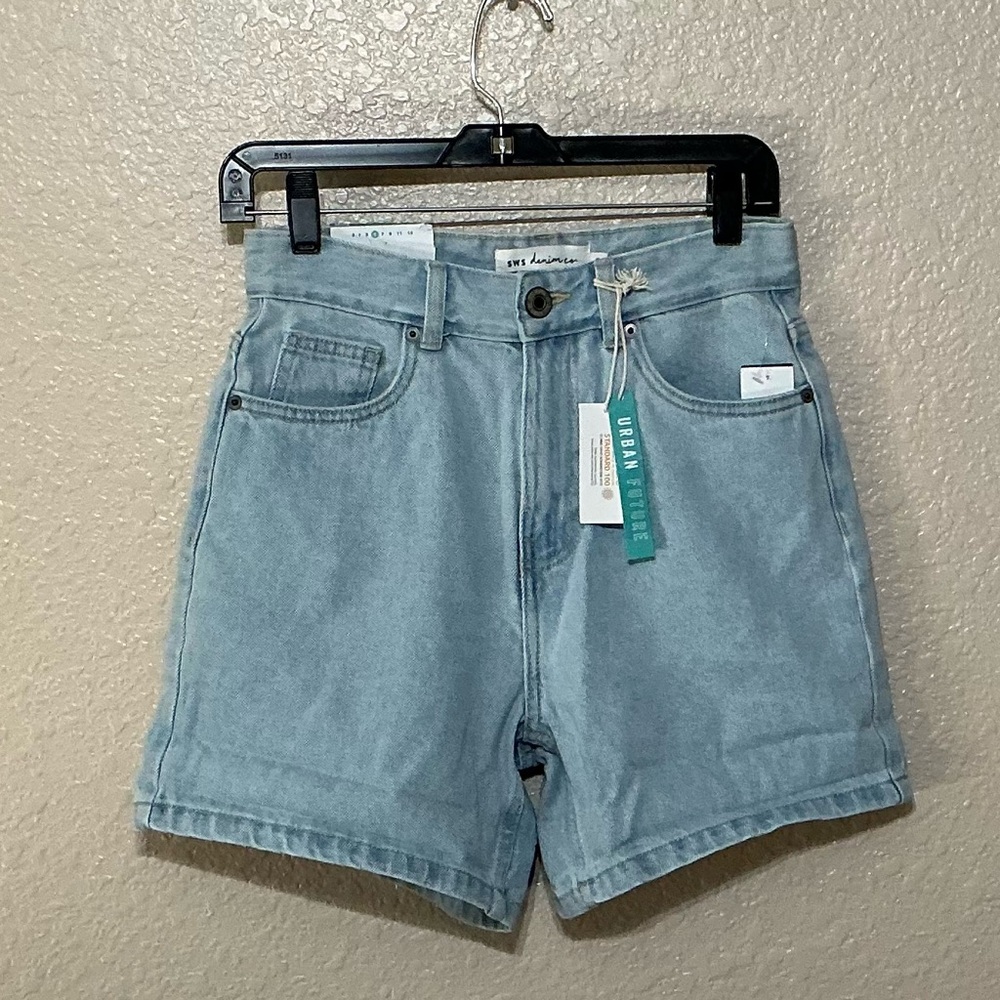 SWS Denim Co. Vintage High Rise Mom Shorts for Juniors